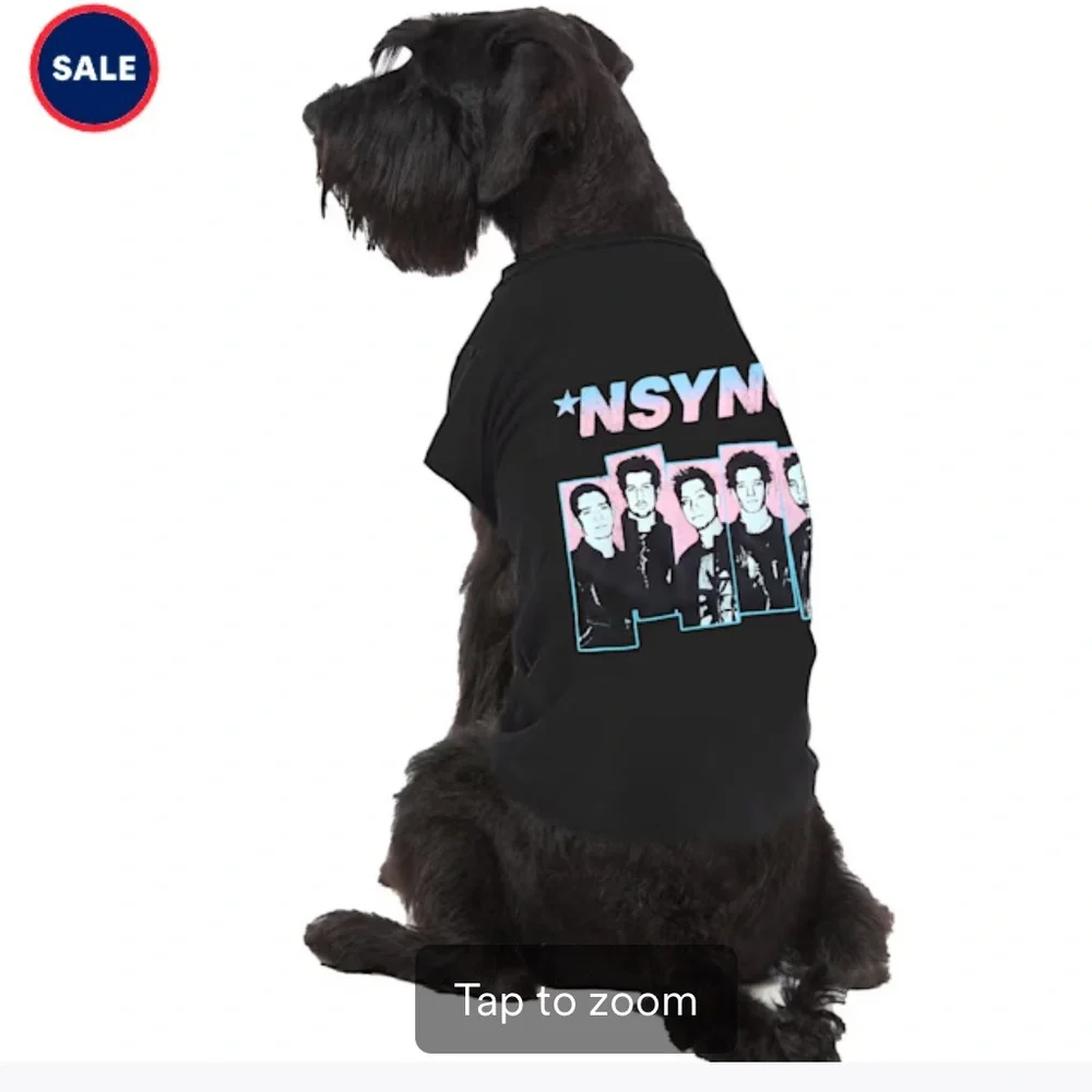 NEW NSYNC Y2K Dog tee t-shirt M